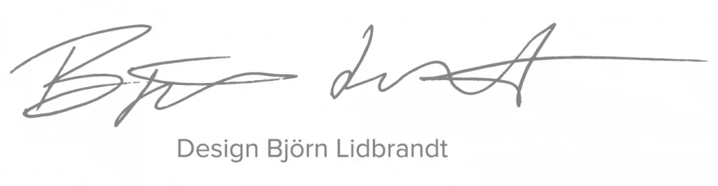 Design Björn Lidbrandt logo