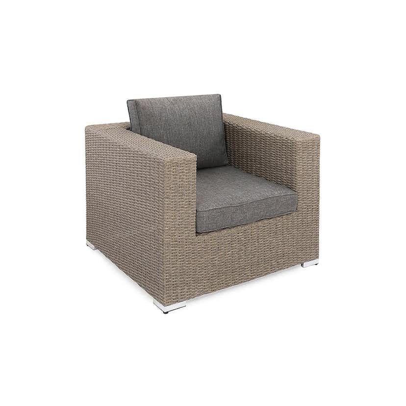 Loungefåtölj deNoord Marcus Grå