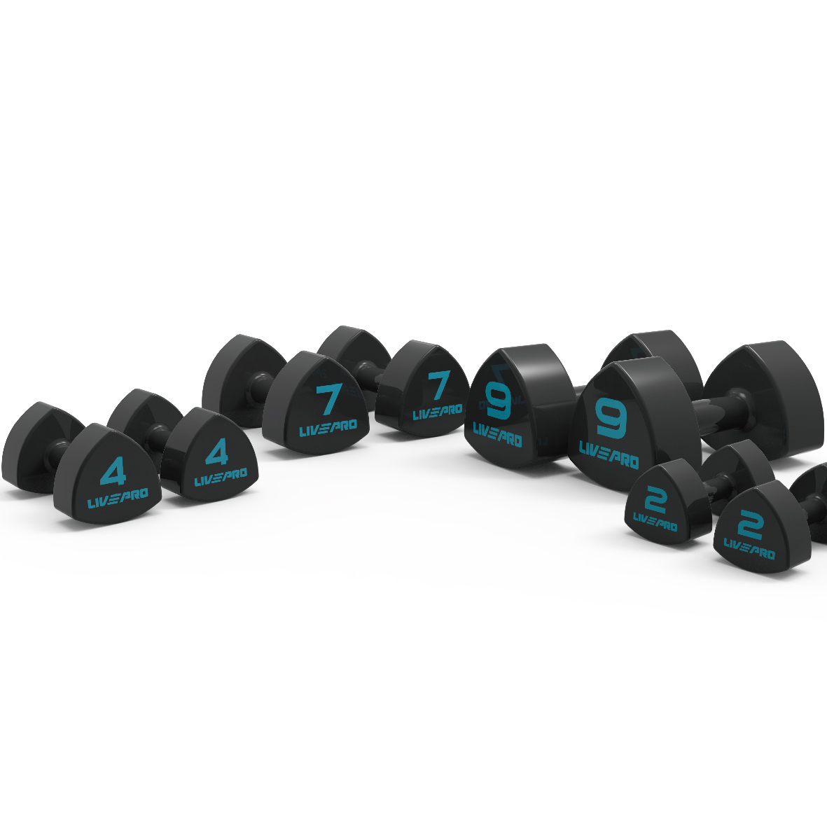 Hantlar Livepro Dumbbell 2x5 kg