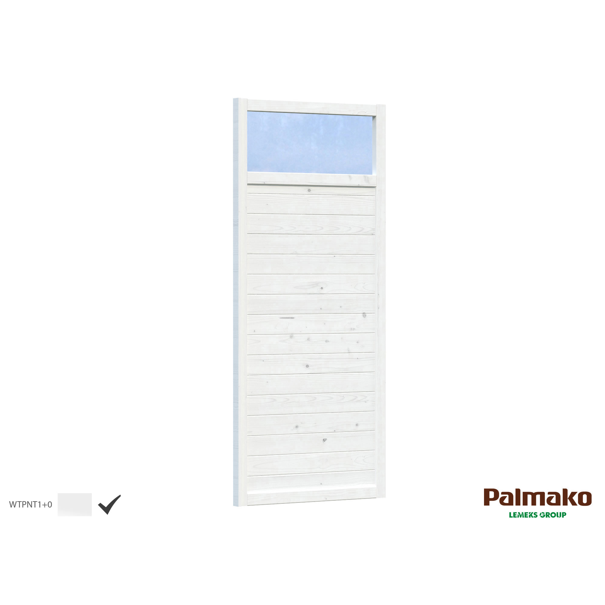 Insynsskydd Palmako Trä/Glas till Lucy 12,2 m2