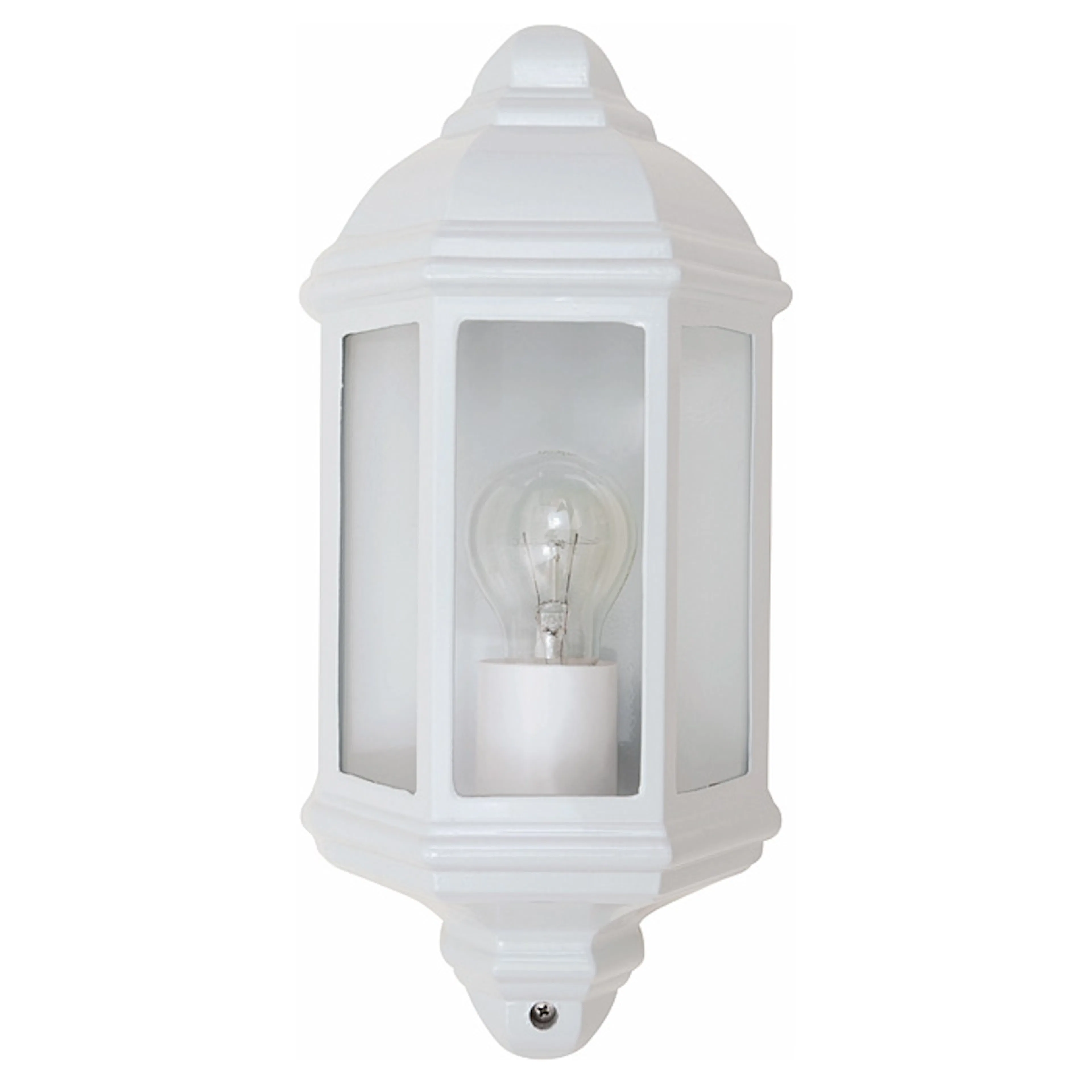 Lysekil Malmbergs Lykta Vit 60w Pc-glas