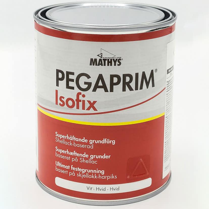 Pegaprim Isofix Rust-Oleum Volym: 1 L, Färg: Vit