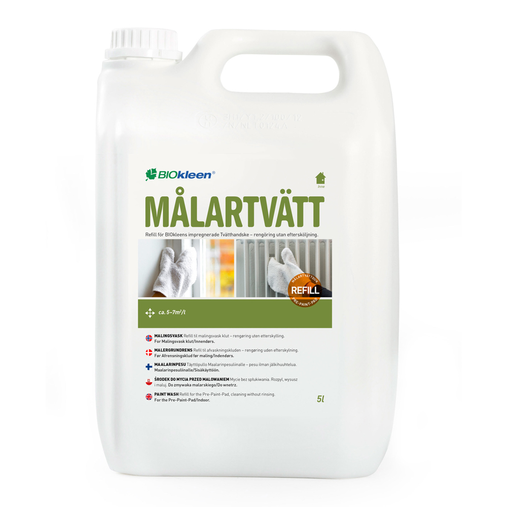 Målartvätt Biokleen till Målartvättduk Inomhus