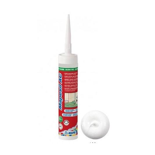 Silikonfogmassa Mapei Mapesil AC 310 ml 4810091-M White