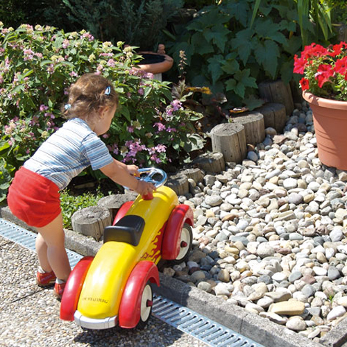 Dräneringsränna garage