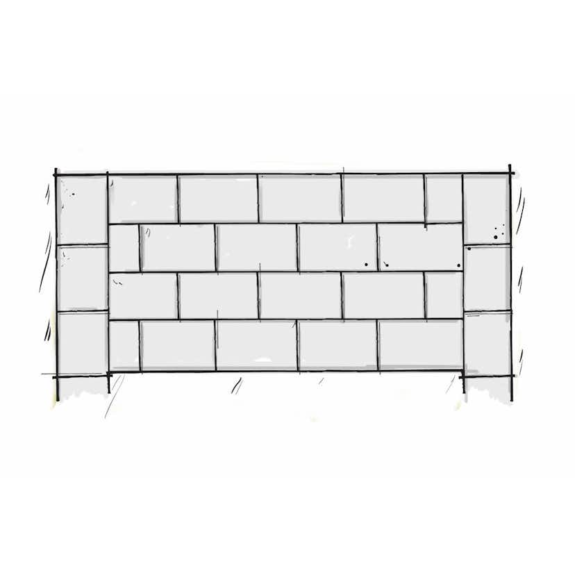 Marksten S T Eriks Rustik Struktur Grafit 0x0x50 Mm 9532