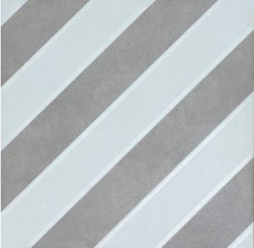 Klinker Tenfors Lines Grey 20x20 cm