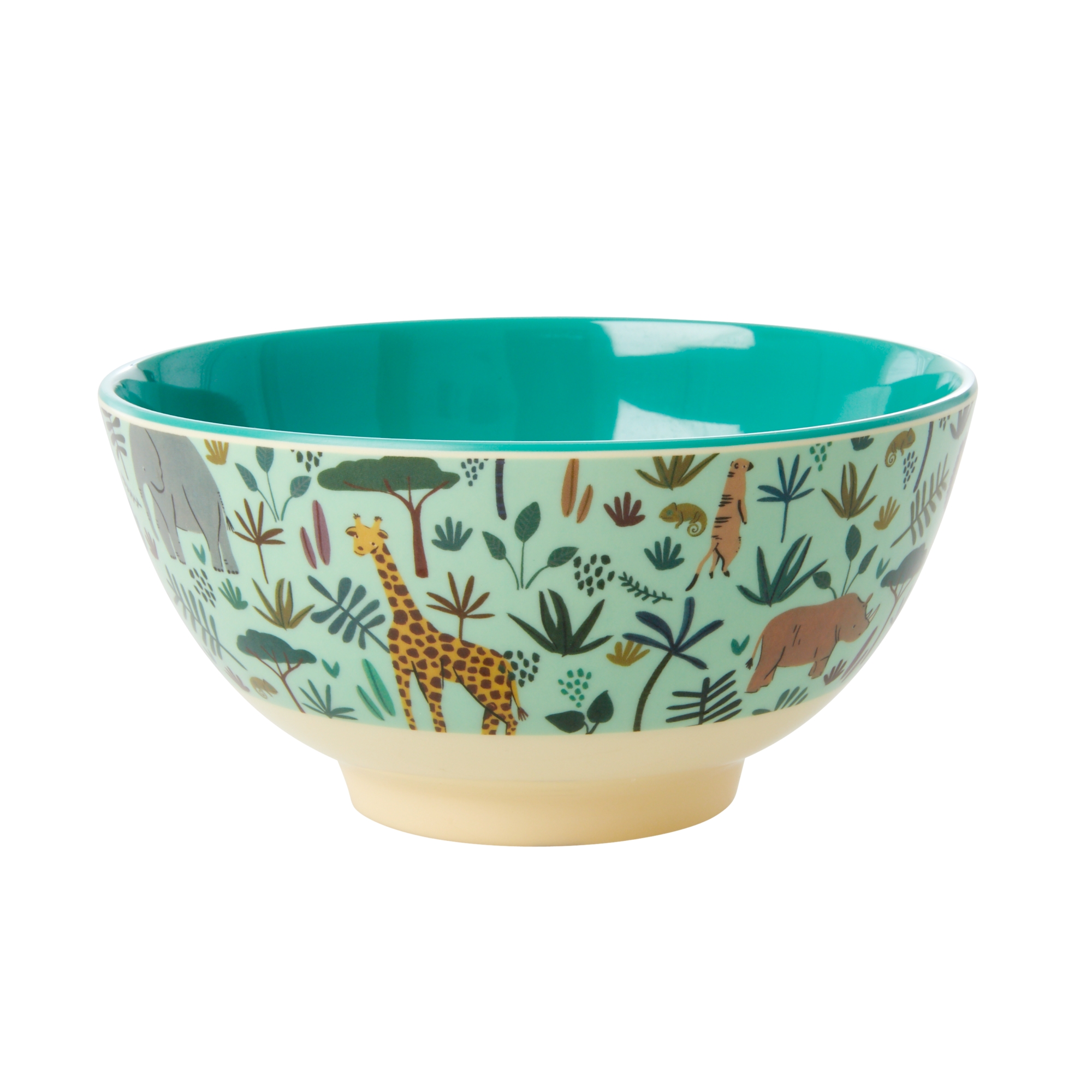 Melaminskål Rice Savann Grön