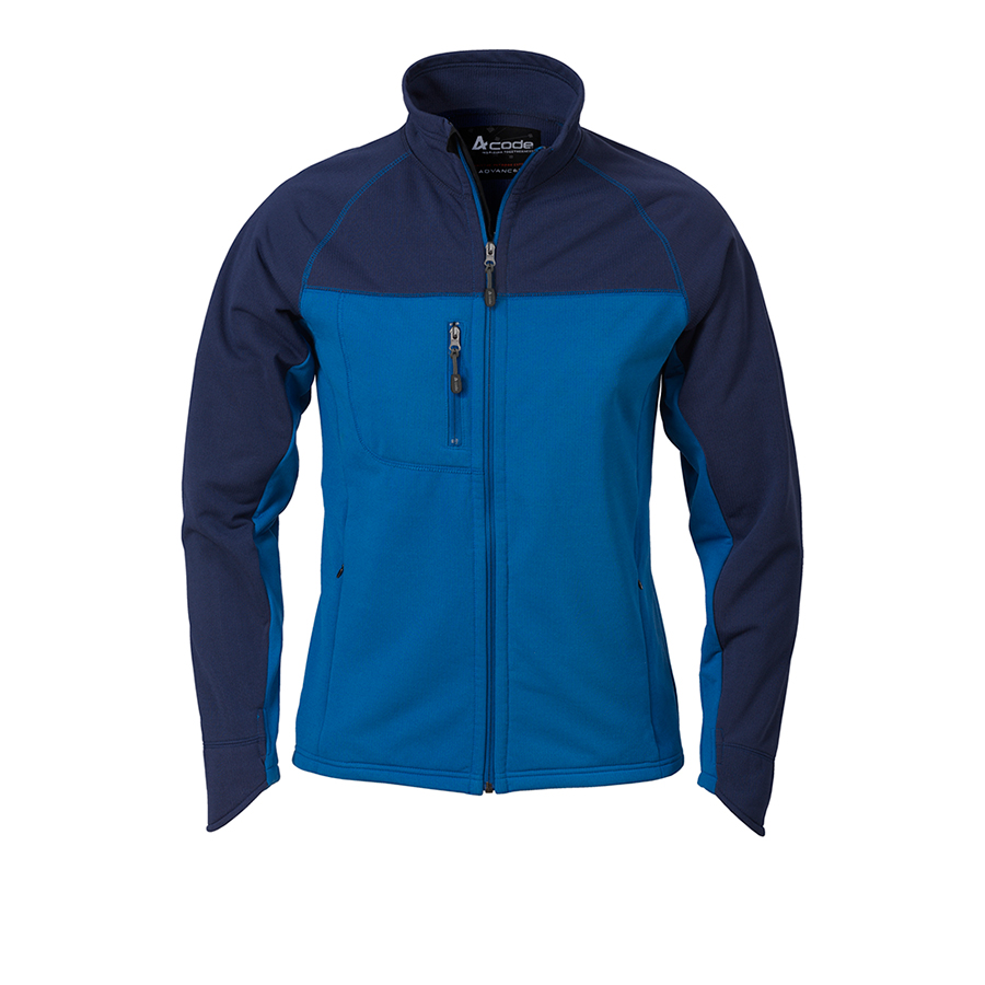 Microfleece jacka Dam Acode 1474 111841 531 2XL Acode microfleece jacka dam, Blå