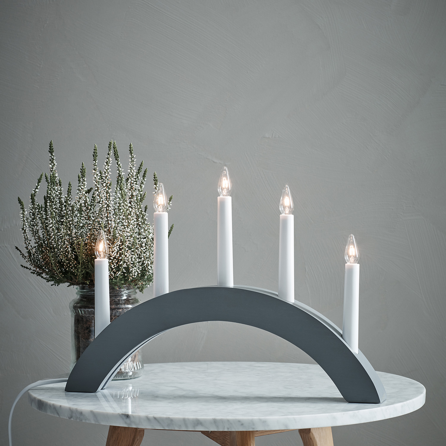 Adventsljusstake Markslöjd Atle