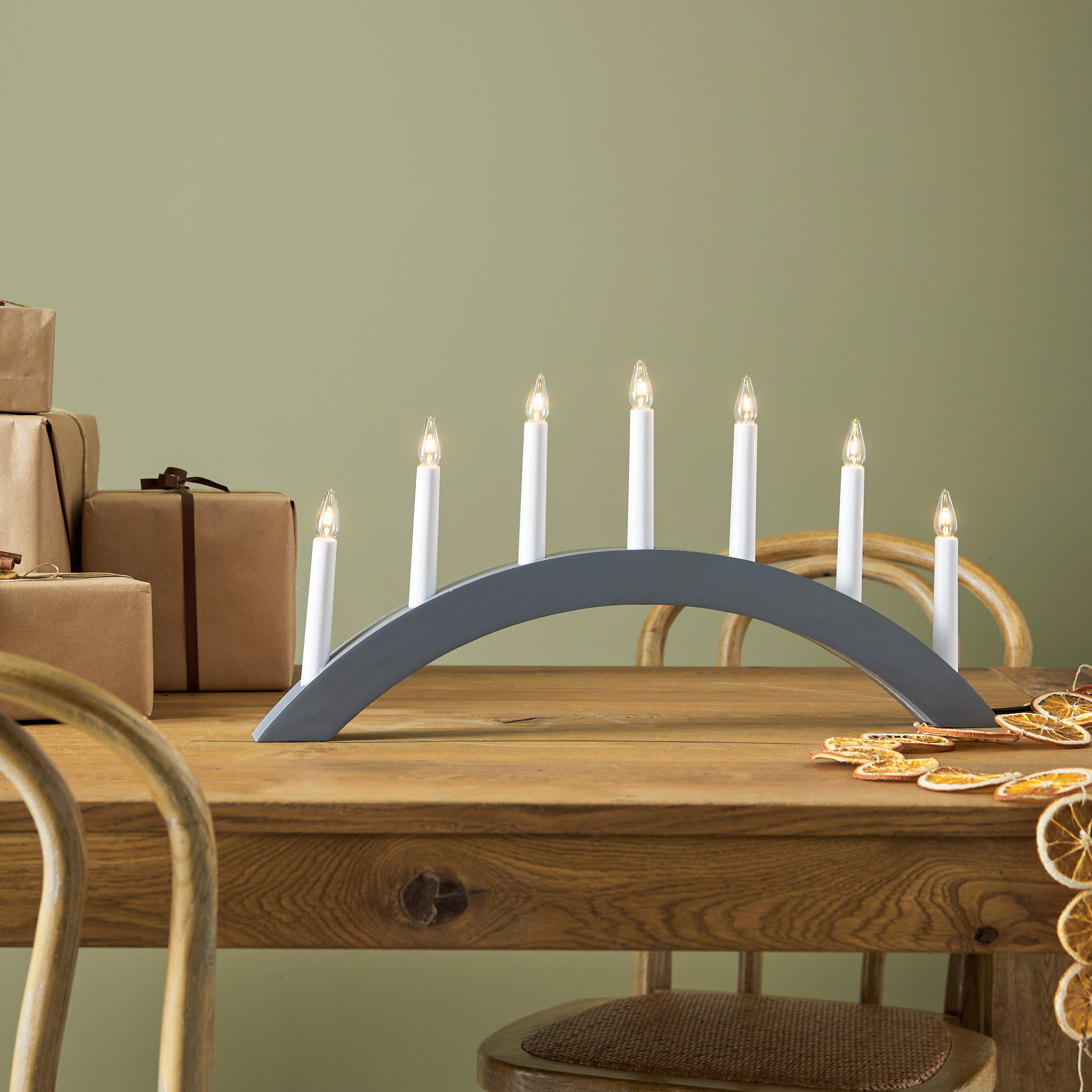 Adventsljusstake Markslöjd  Atle