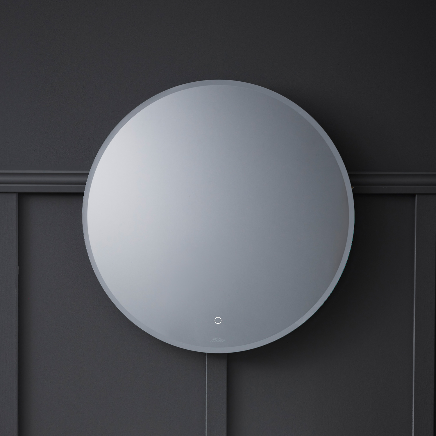 Badrumsspegel Miller Badrum Ambient Touch Classic Rund Ø700 mm