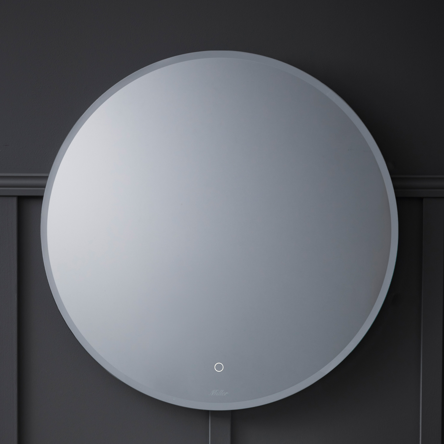Badrumsspegel Miller Badrum Ambient Touch Classic Rund