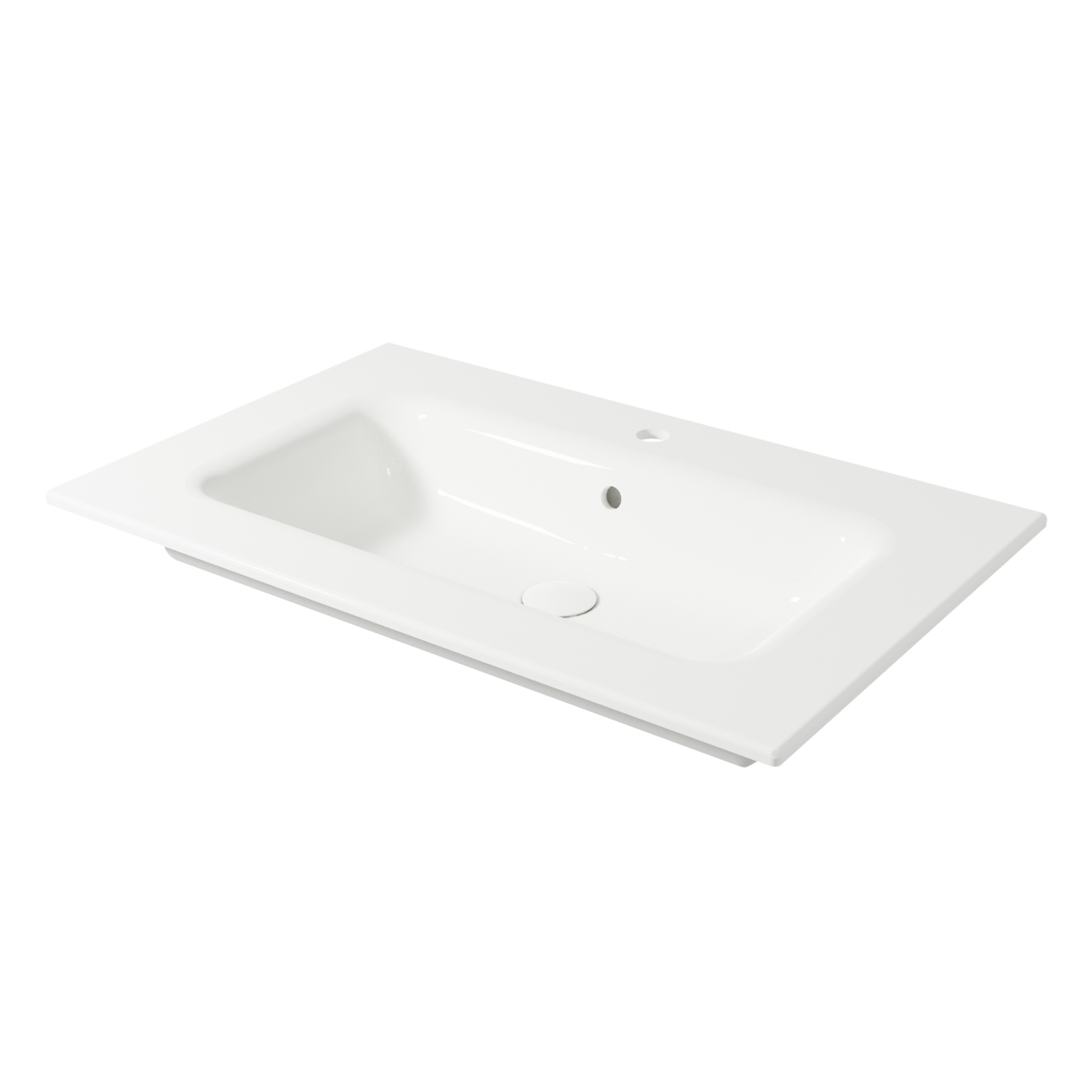 Möbelpaket Miller Badrum New York med Bloc Tvättställ och Spegelskåp