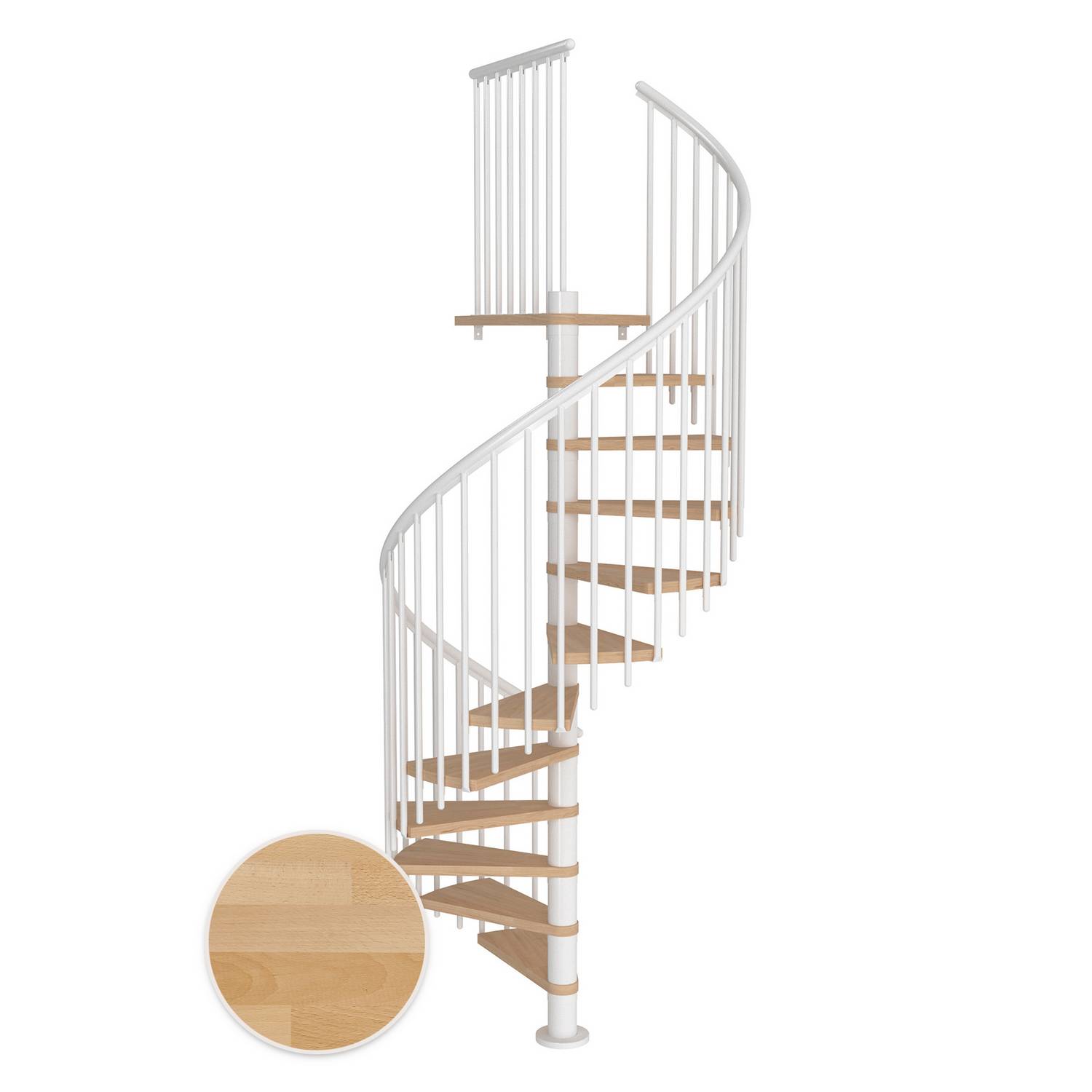 Spiraltrappa Dolle Montréal Bok Oljad Classic 4