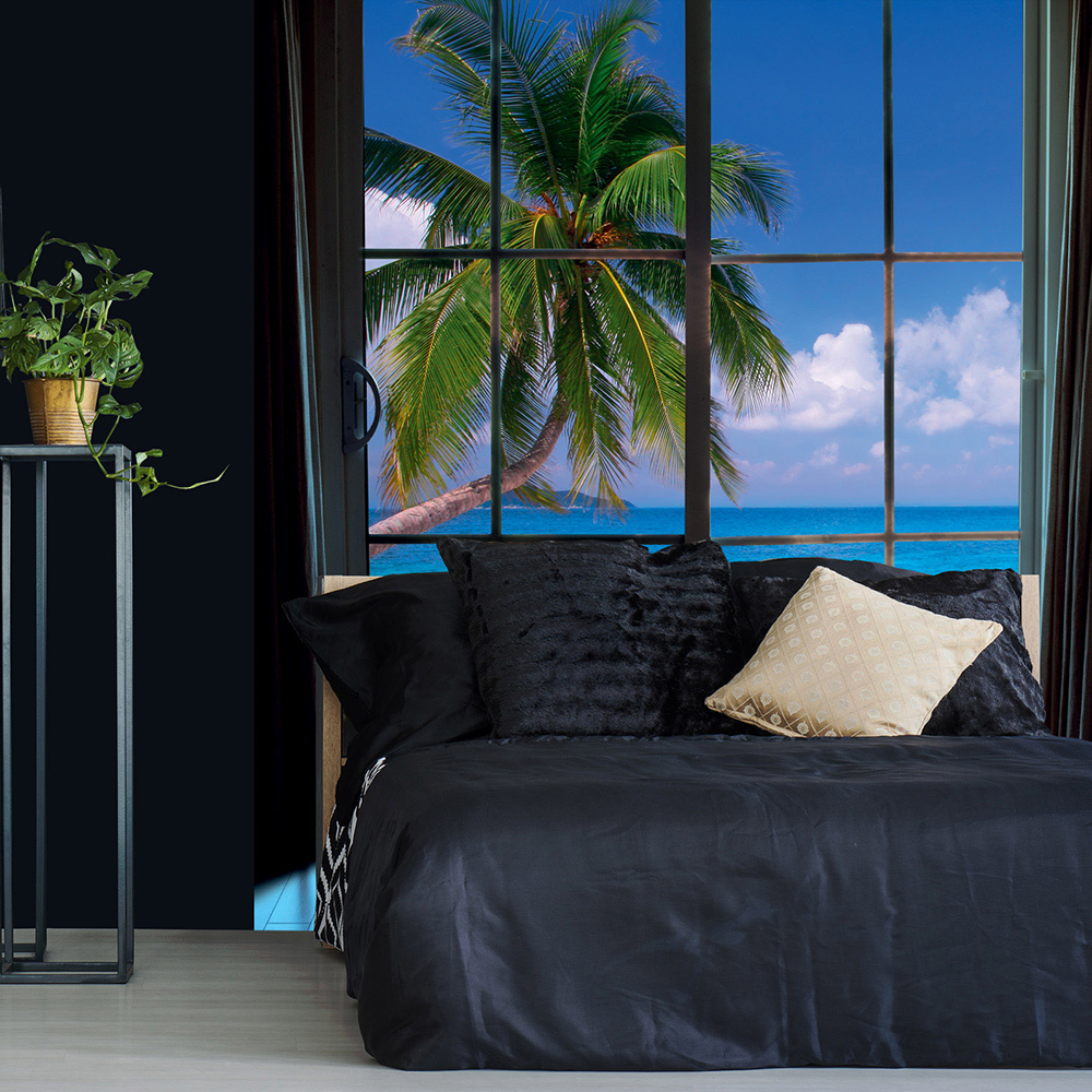 Tapet Dimex Beach Window View