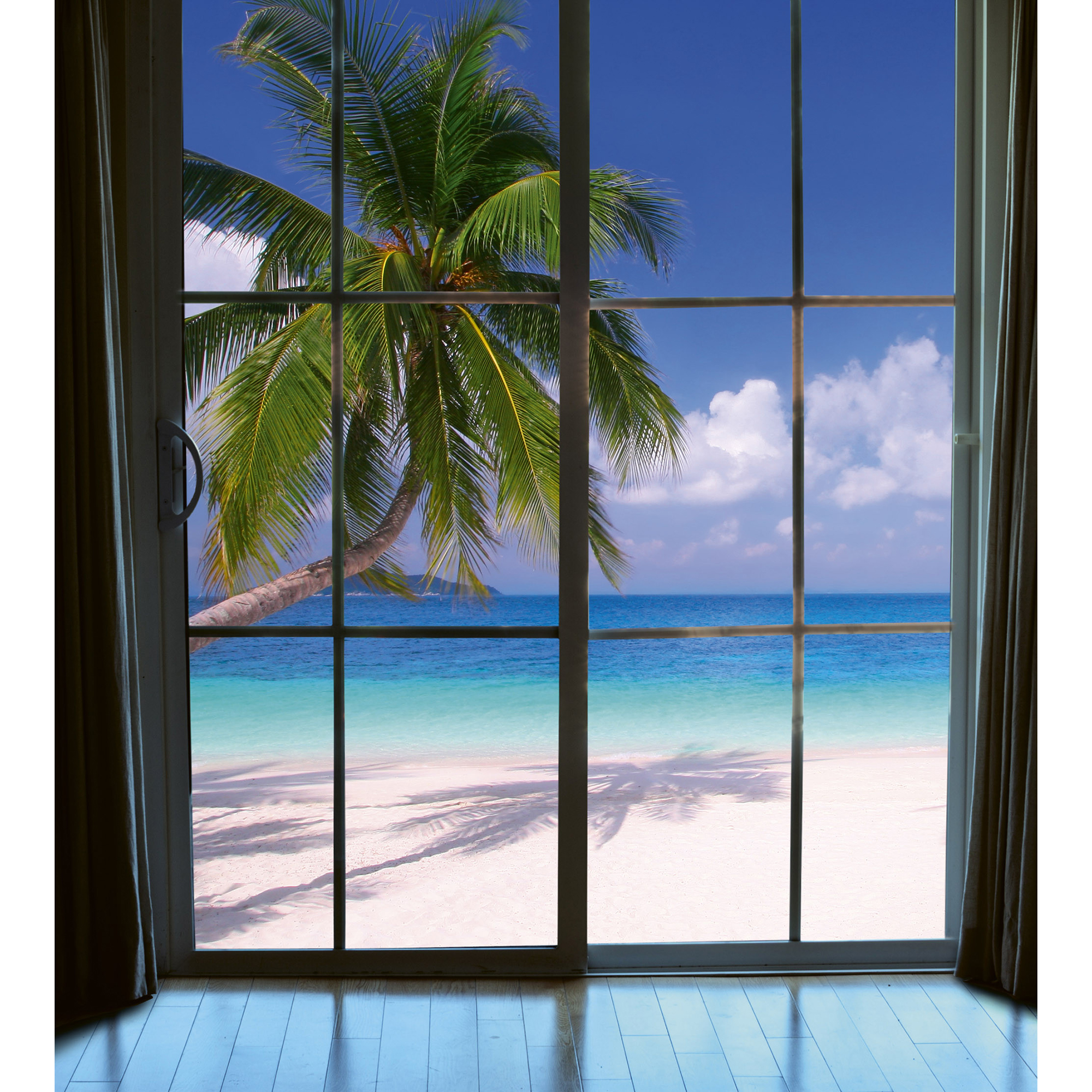 Tapet Dimex Beach Window View