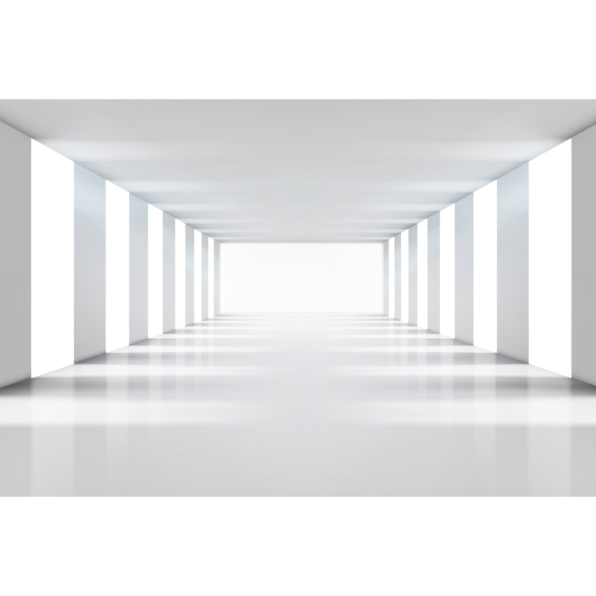 Tapet Dimex White Corridor