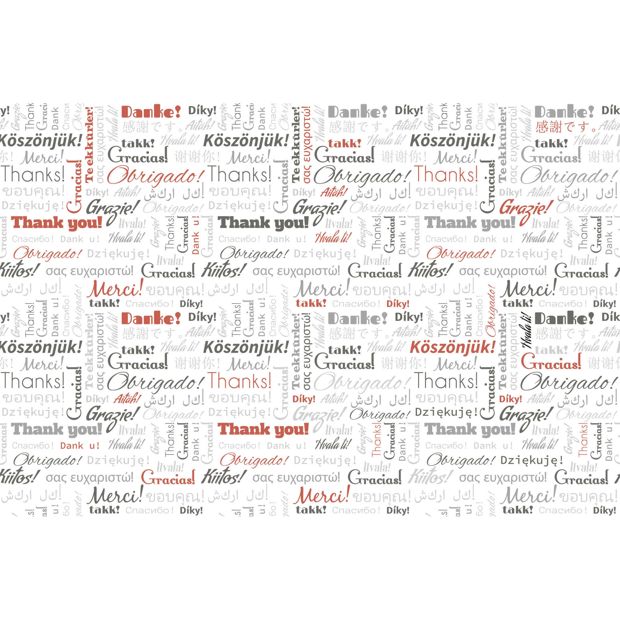 Tapet Dimex Thank You