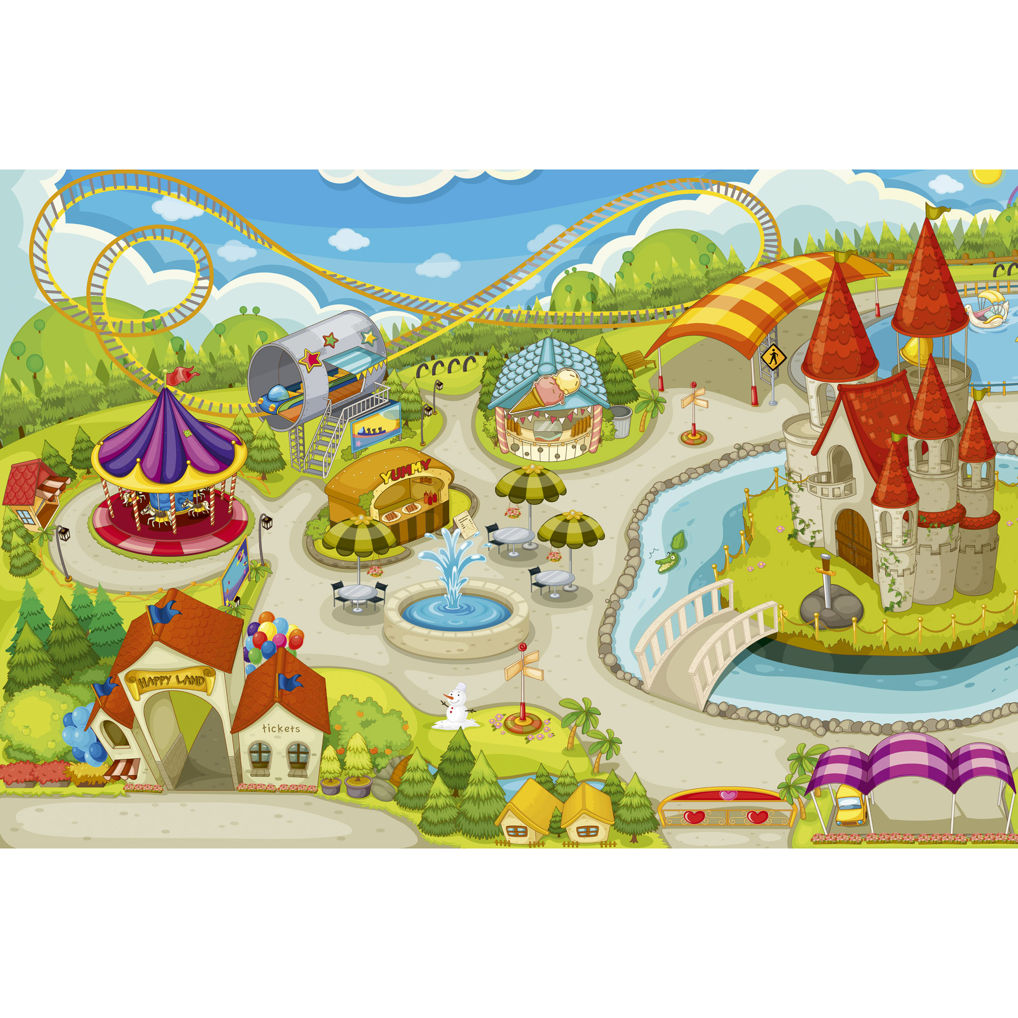 Tapet Dimex Beautiful Park