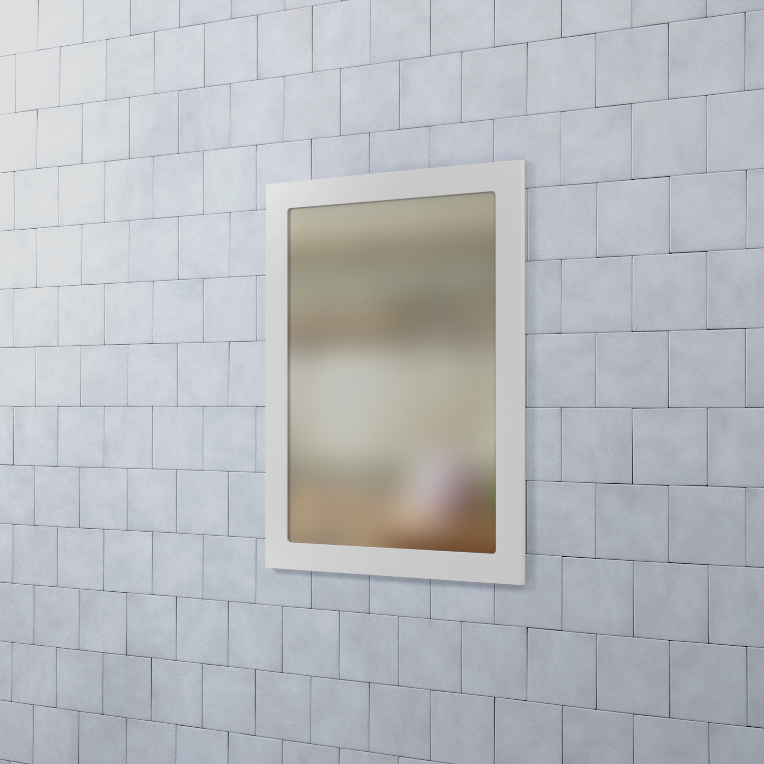 Spegel Björbo Badrum Mejda med Ram