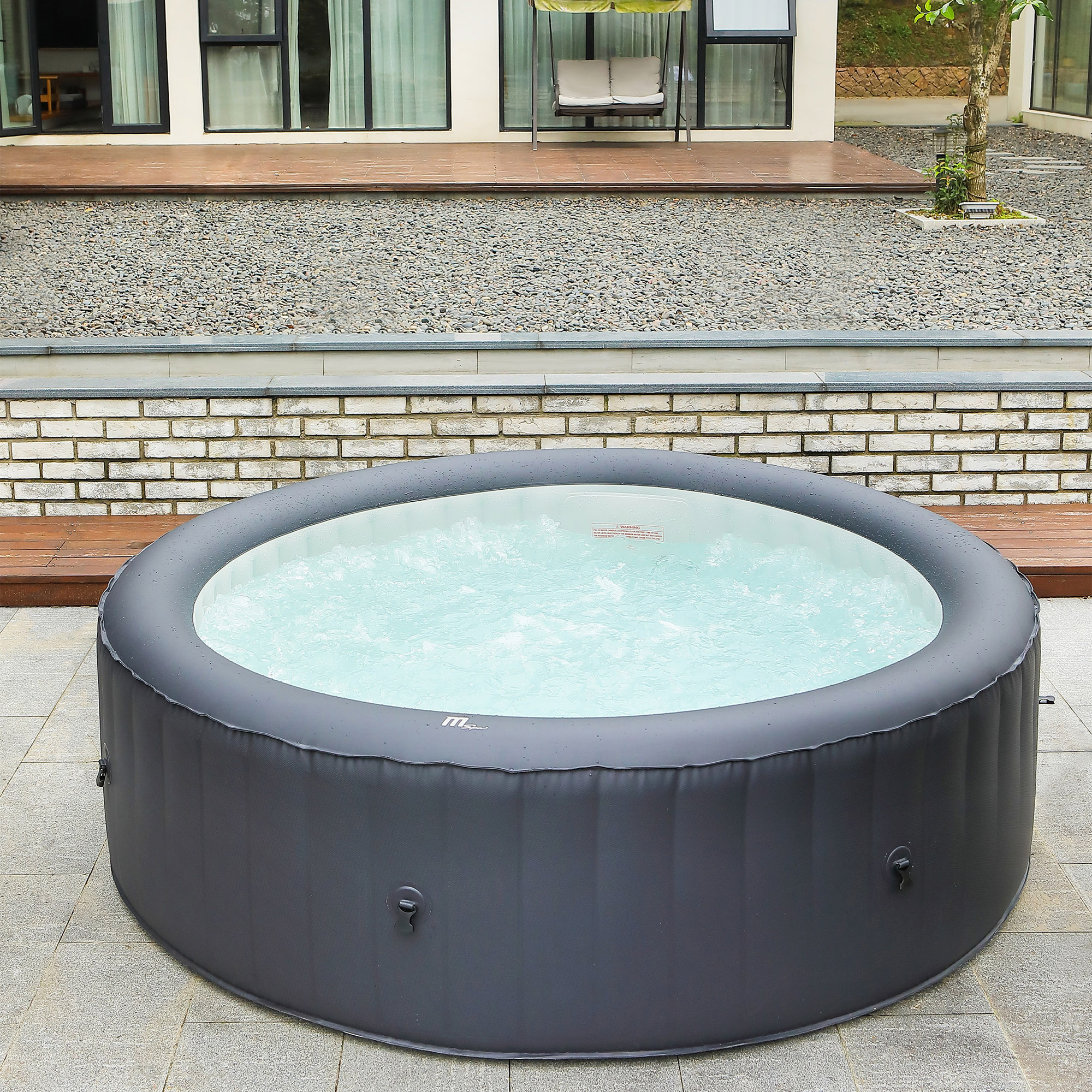 Uppblåsbart Spabad MSpa Rimba Urban U-RB062 138 Jets med Lock