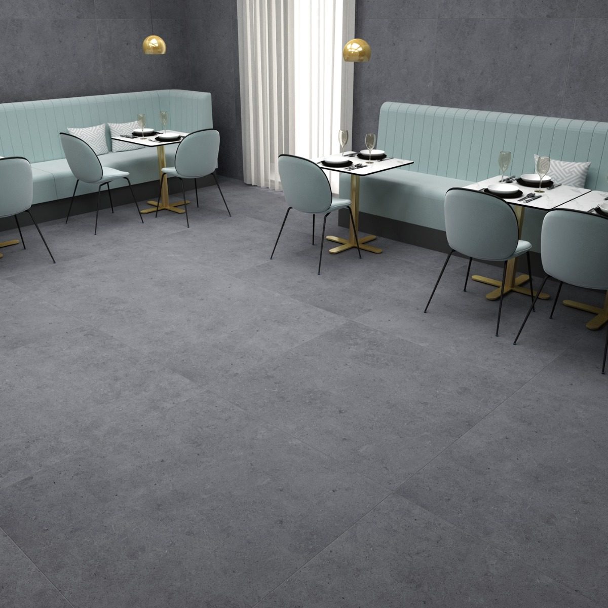 Klinker Atrio SM Coal Matt 30x60 cm