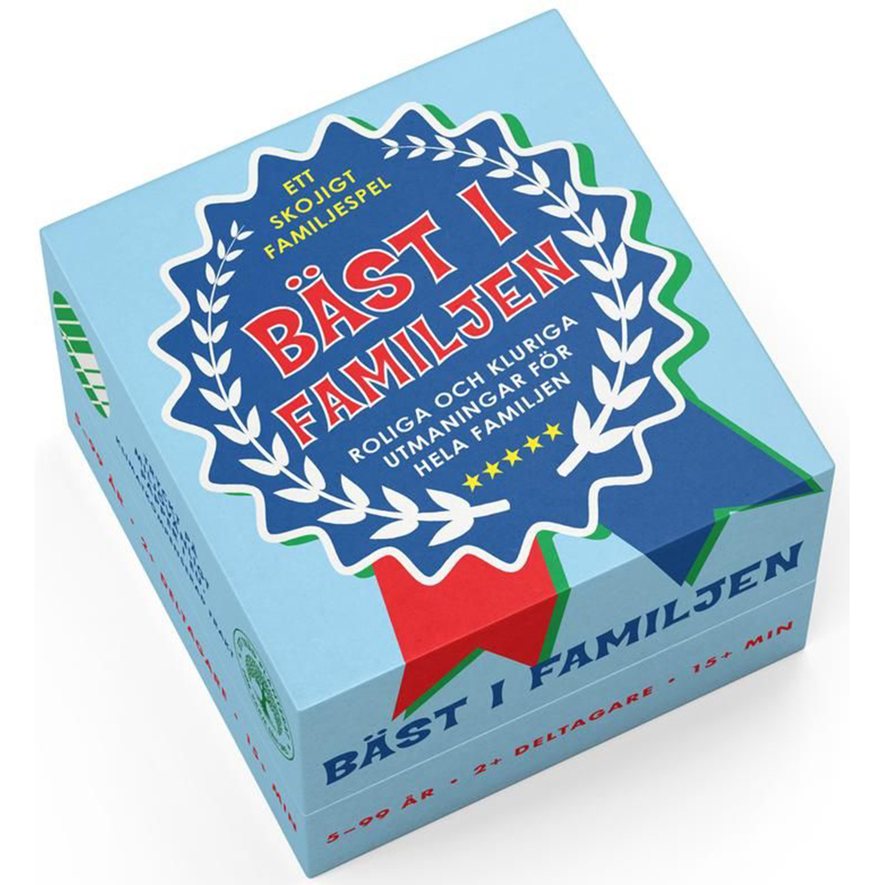 Kortspel Nicotext Bäst I Familjen