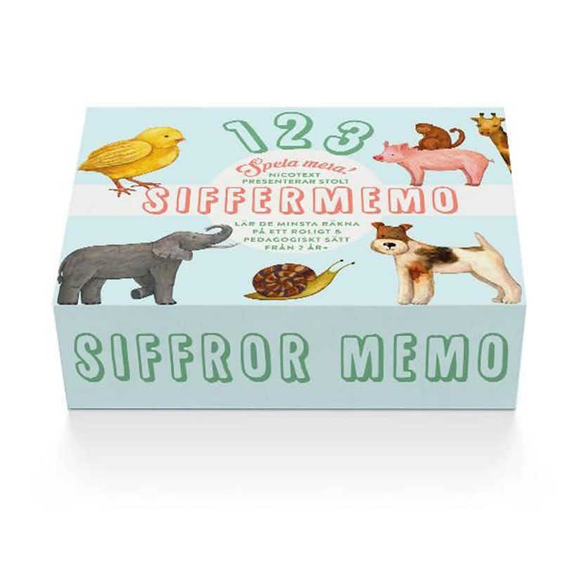 Kortspel Nicotext Siffermemo