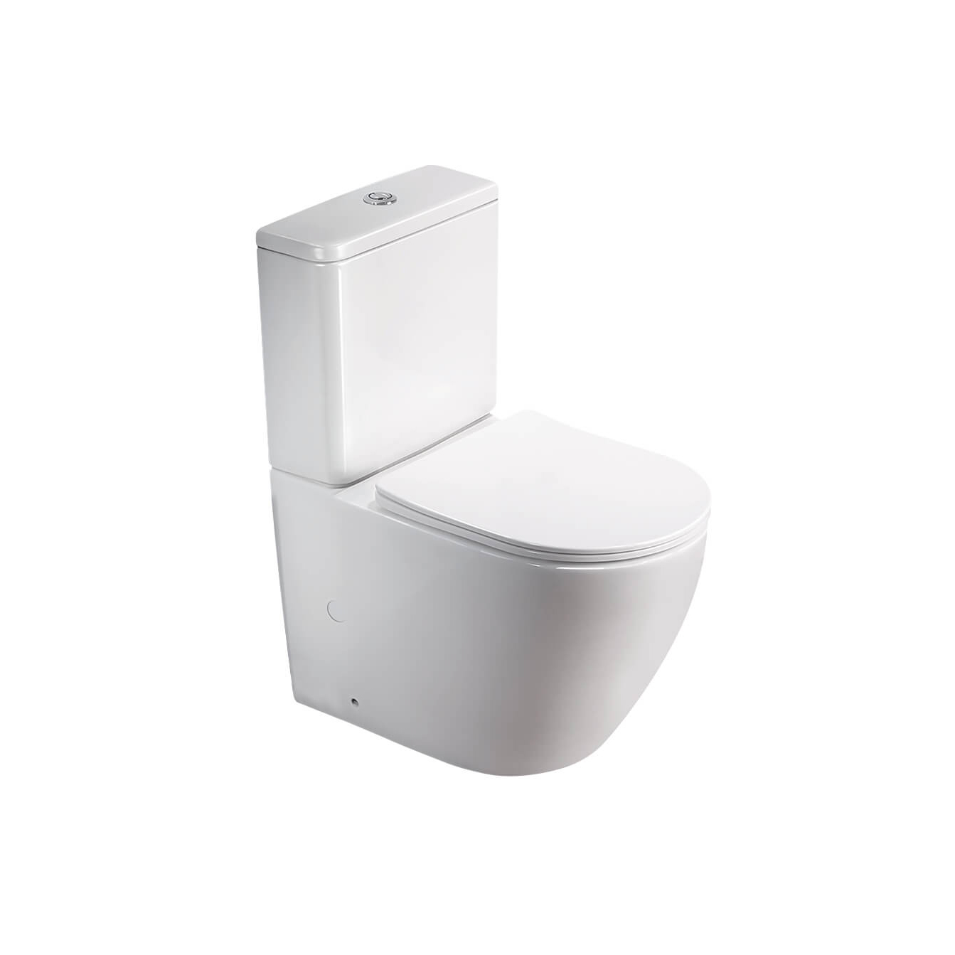 Toalettstol NOURK Oceana Golvstående Rimfree