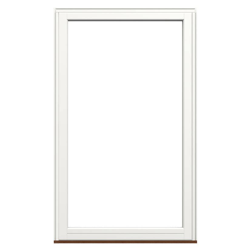 Fast Fönster NorDan för Skjutparti NTech Trä BxH: 110x210 cm, Härdat Glas