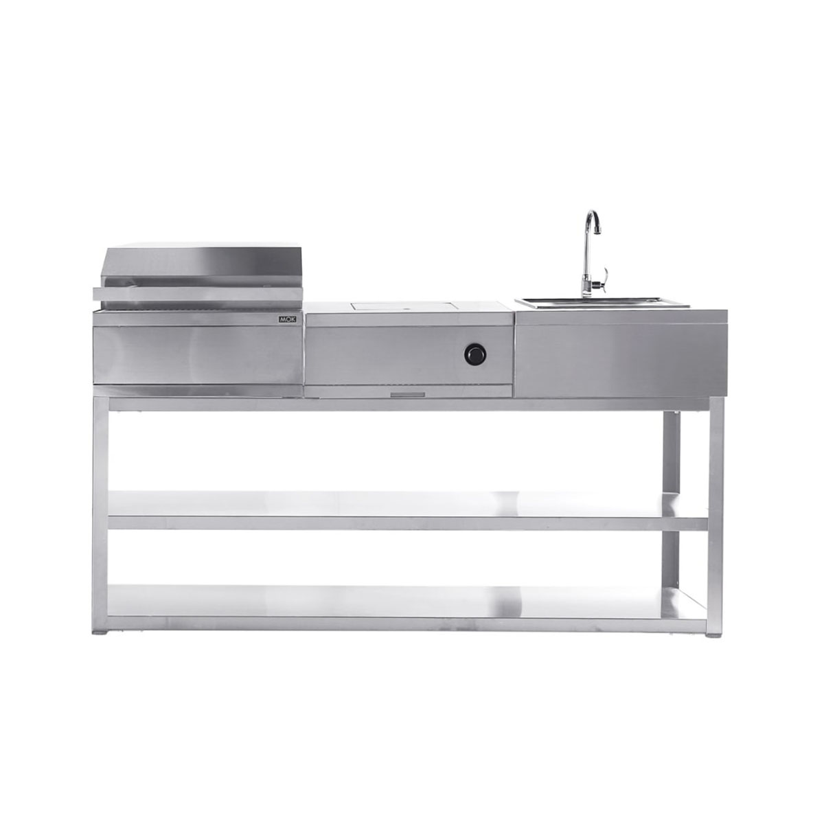 Fristående Utekök Myoutdoorkitchen Nordic Line Visby Rostfri