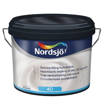 Snickerifärg Nordsjö Original Vit Halvblank