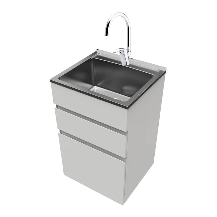 Tvättbänk Nordic Tech NTB 5 med Köksblandare Damixa Space