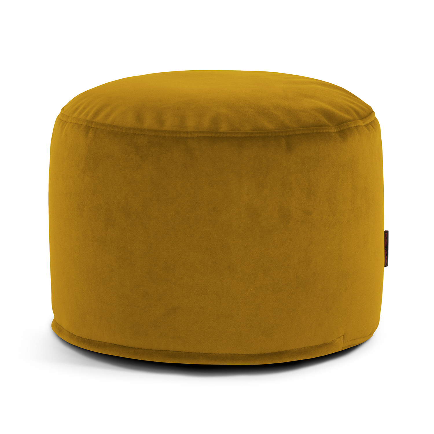 Sittpuff Pusku Pusku Mini Barcelona Rund Sammet Olive