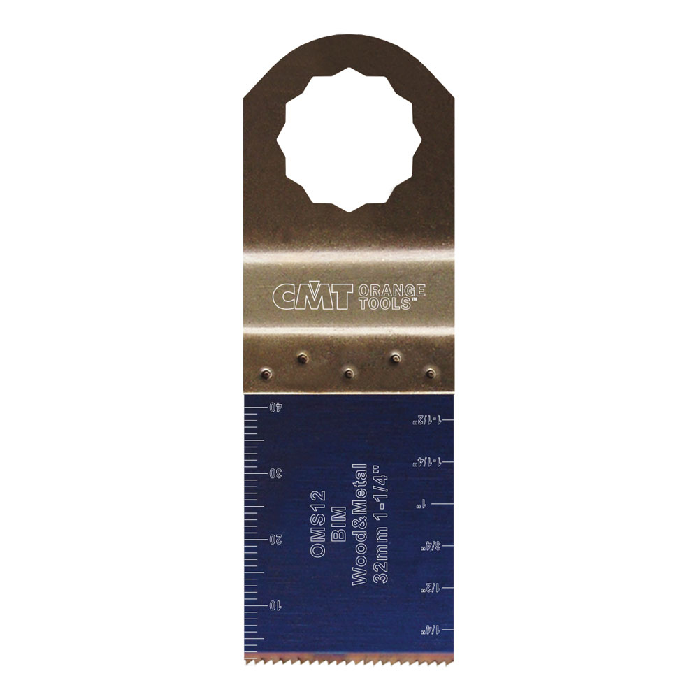 Supercut CMT Orange Tools BIM Trä/metall 32x40 mm OMS12-X1 50 st