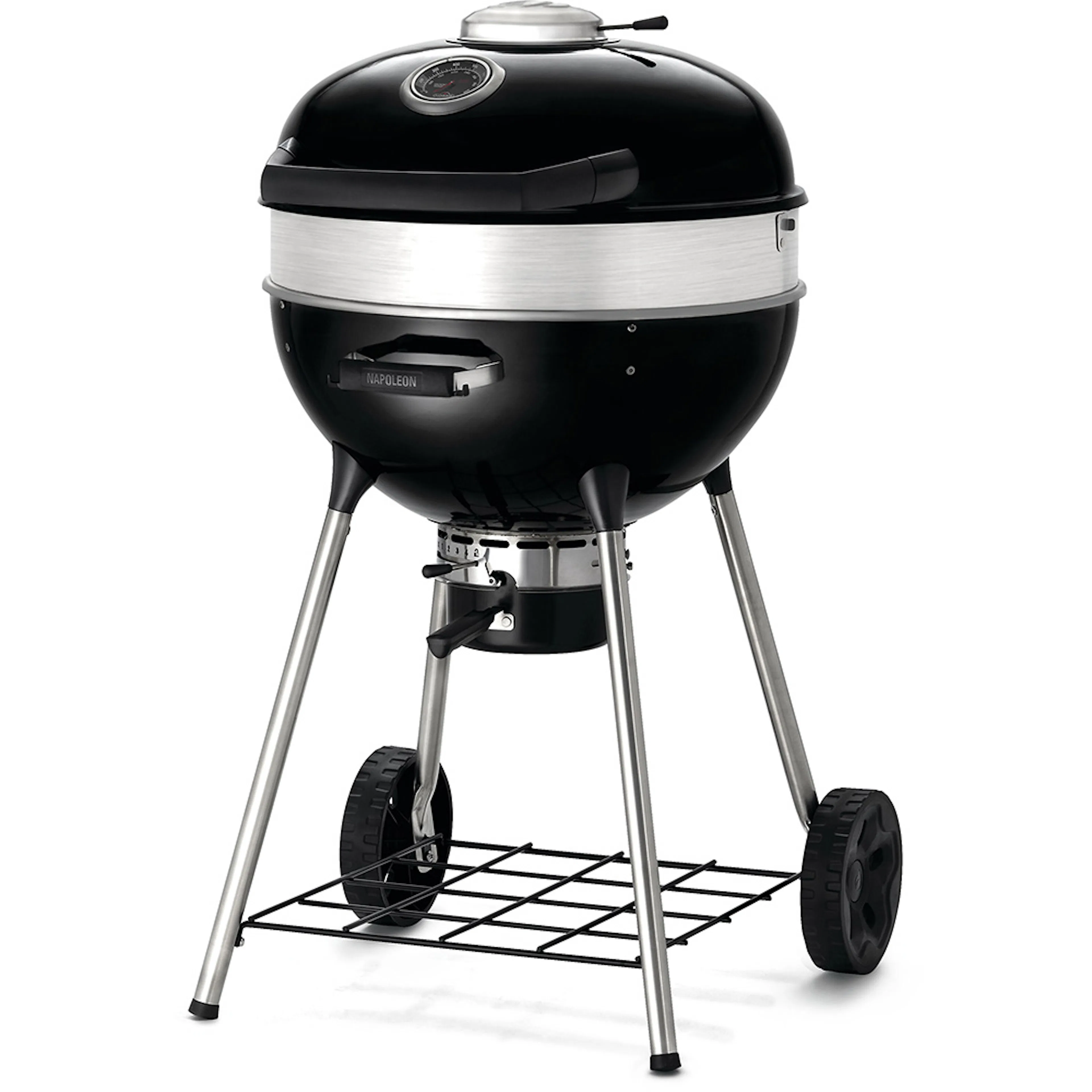 Kolgrill Napoleon PRO22K-L Klotgrill med Gjutjärnsgaller & Integrerad Termometer