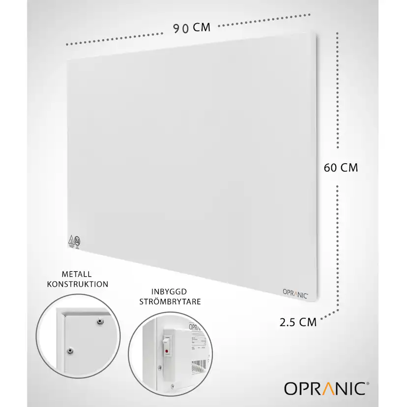 Opranic P5 Infrapanel 700W Metall