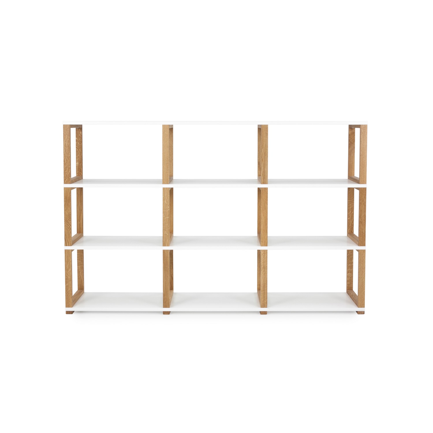 Hylla Tenzo Art 3X3 Vit/Ek