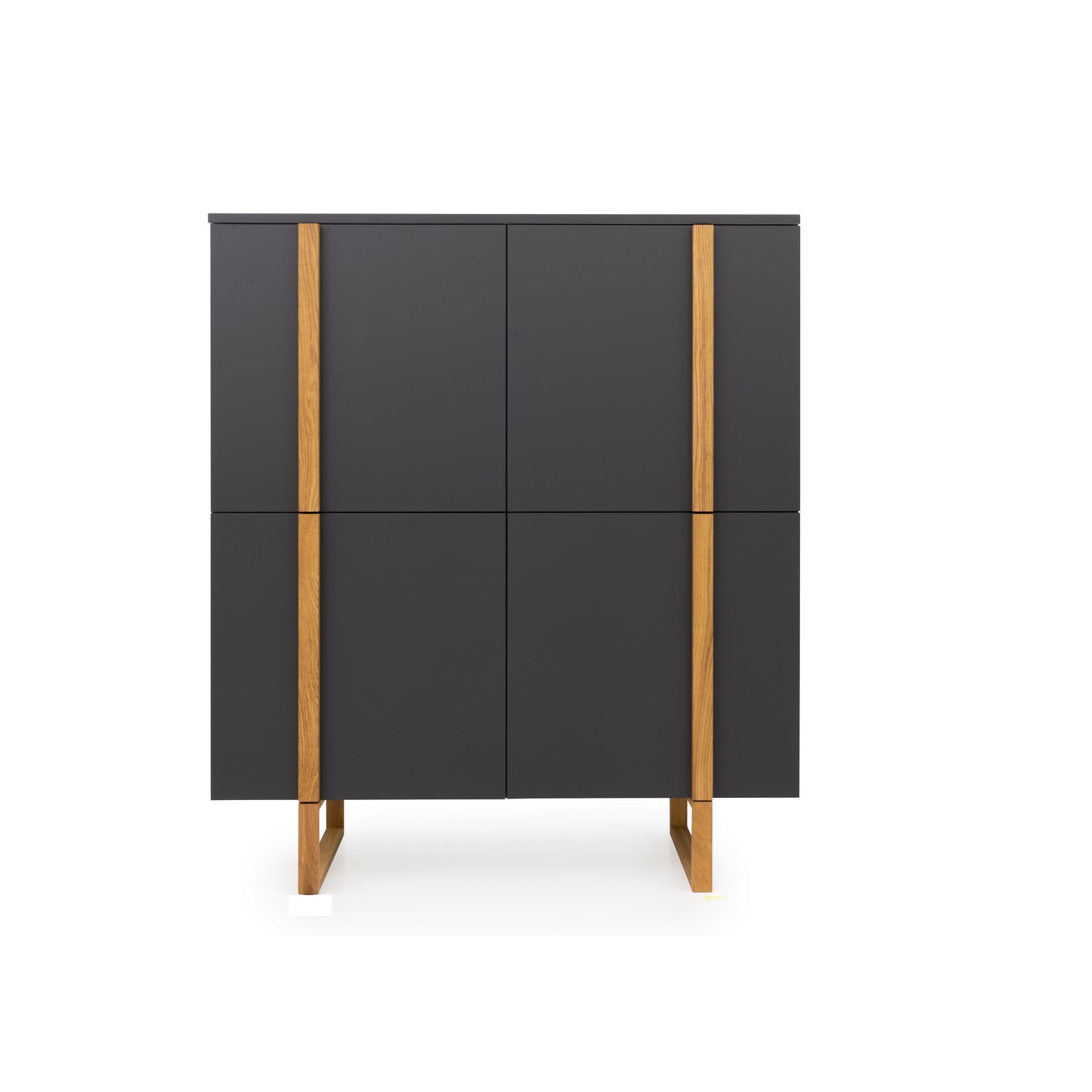 Skåp Tenzo Birka 4 Dörrar Grå