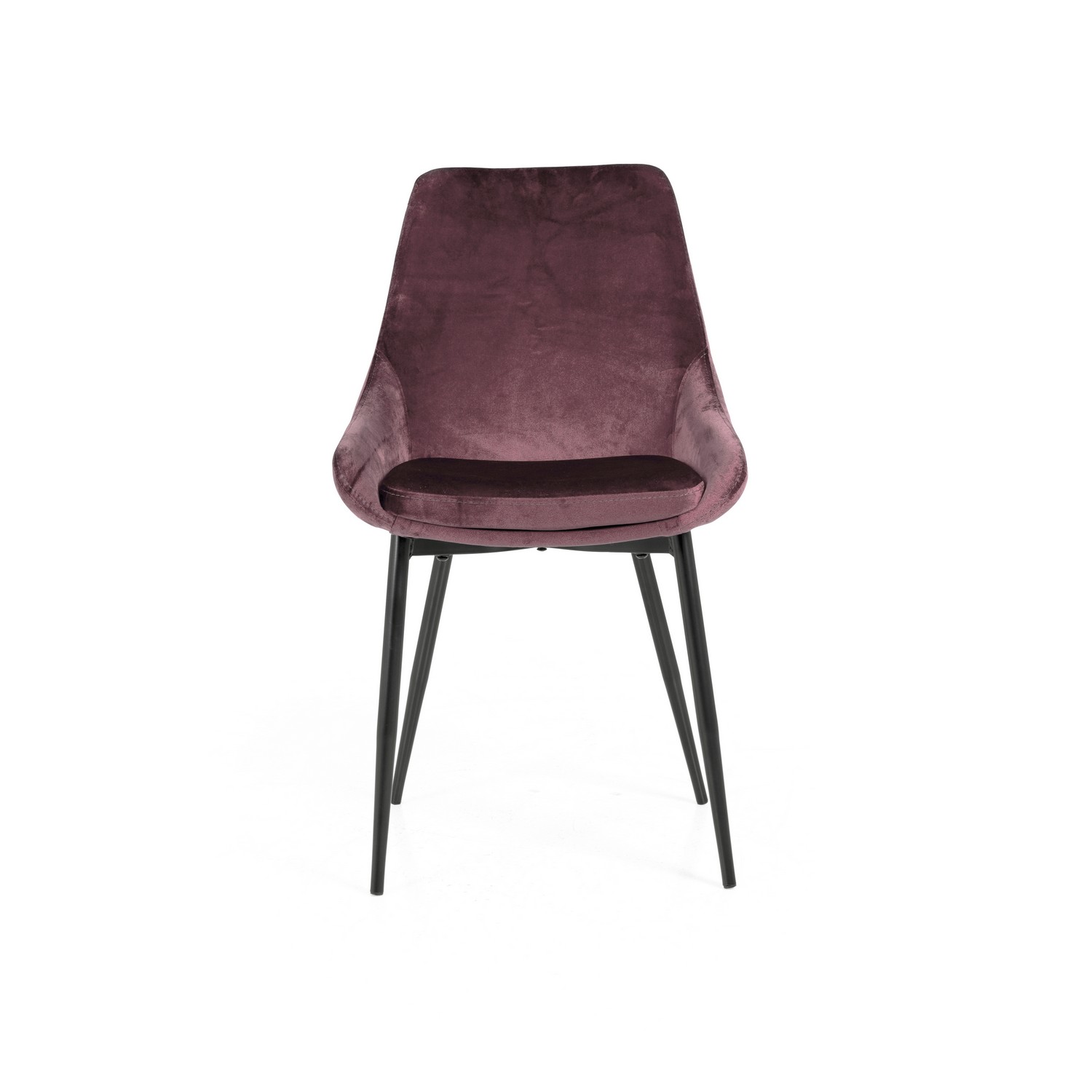 Stol Tenzo Lex Velour 2-Pack Rosa