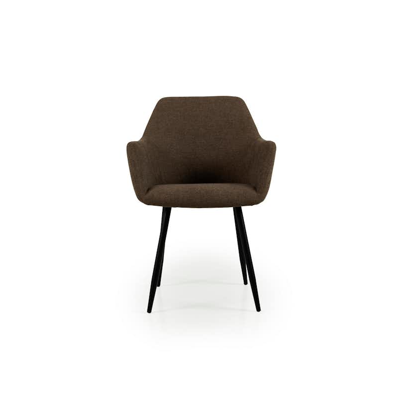 Stol Tenzo Linn Tyg Grå