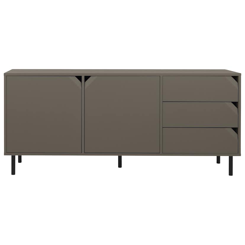 Sideboard Tenzo Corner Brun
