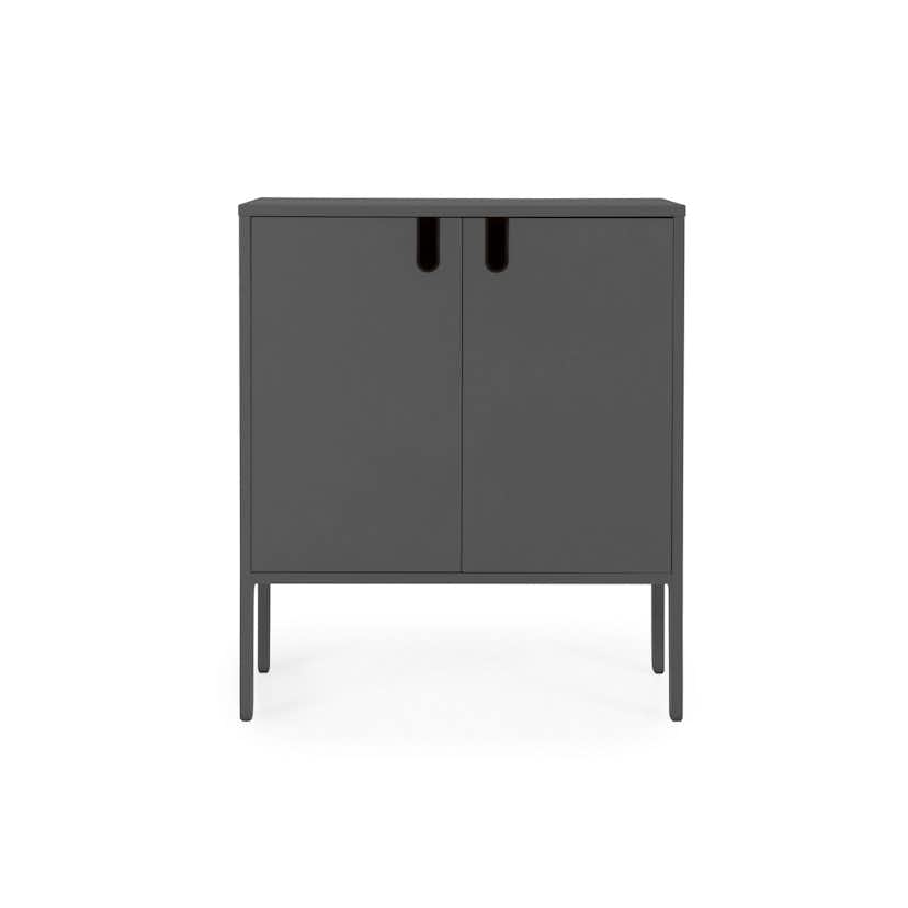 Skåp Tenzo Uno 2 Dörrar Grå