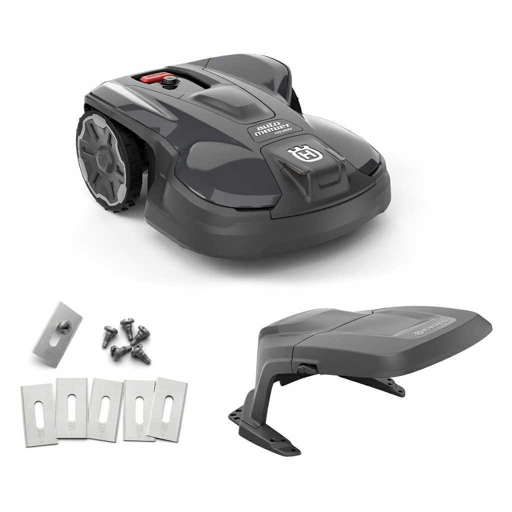 Robotgräsklippare Husqvarna Automower® 320 Nera Med Robothus & Reservkniv