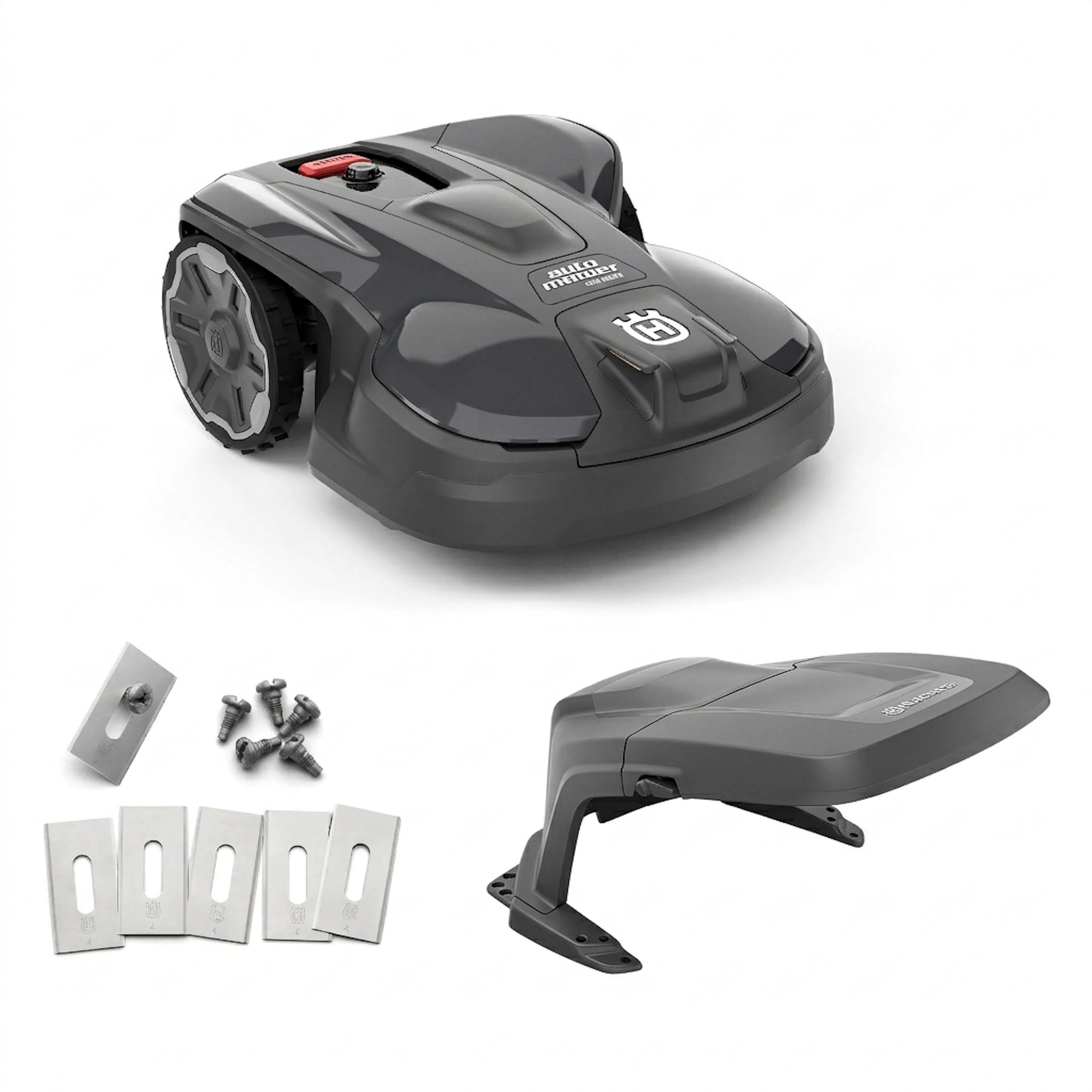 Robotgräsklippare Husqvarna Automower® 320 Nera Med Robothus & Reservkniv