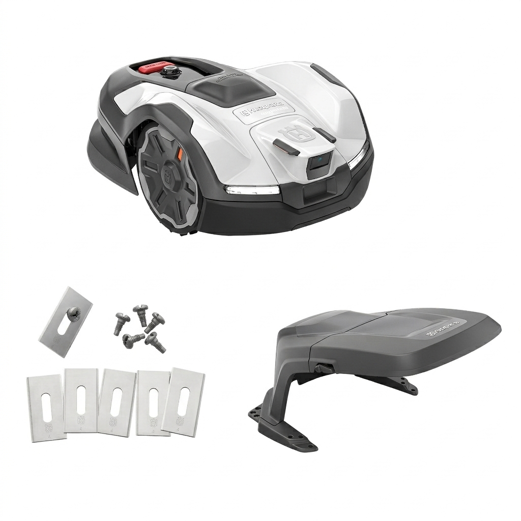 Robotgräsklippare Husqvarna Automower® 405VE Nera Med Robothus  & Reservkniv
