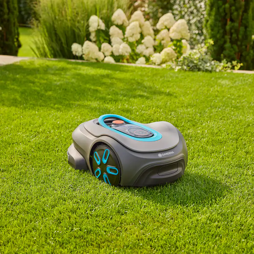 Robotgräsklippare Gardena Smart Sileno Max 1200 Paket Med Robothus & Antikollisionsradar