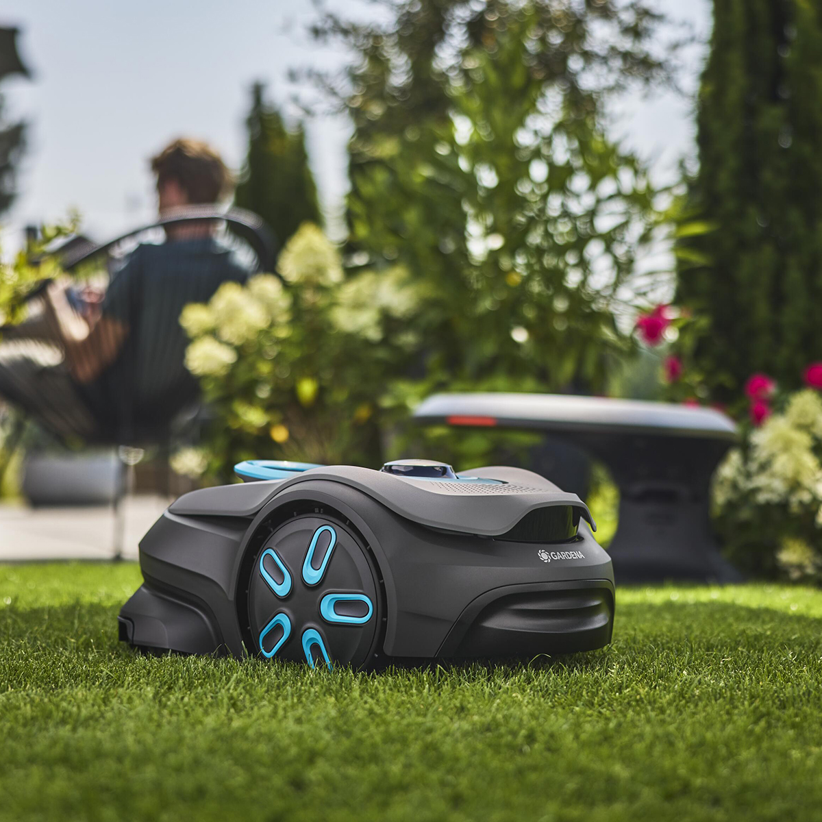 Paket Gardena Smart Sileno Sense 600 Med Robothus