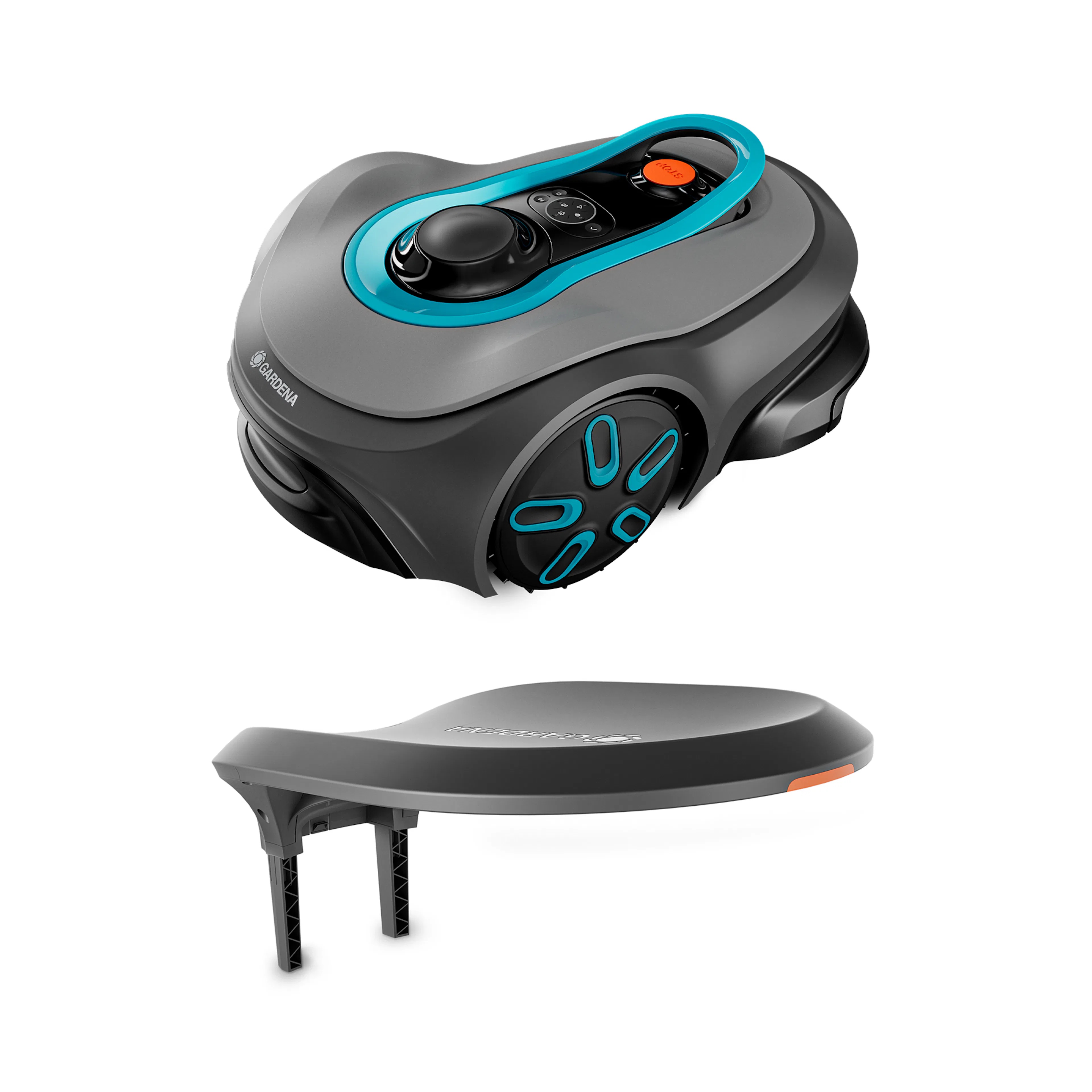 Robotgräsklippare Gardena Smart Sileno Free 800 Utan Slinga Paket Med Robothus